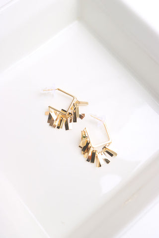Hoop Tassel Earrings