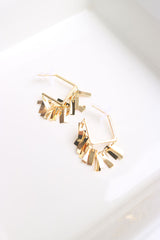 Hoop Tassel Earrings