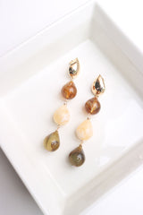 Bead Dangler Earthy Earrings
