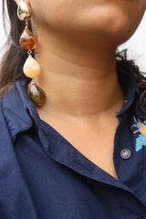 Bead Dangler Earthy Earrings