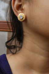 Cleopatra Polki Round studs