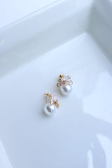 Butterfly Pearl Studs