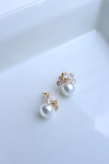 Butterfly Pearl Studs