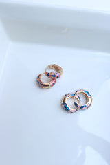 Butterfly Enamel Bali Earrings