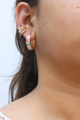 AD Butterfly Ear Clip