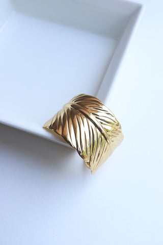 Solid Leaf Cuff