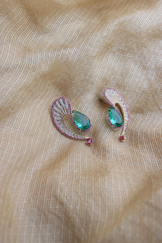 AD Statement Shell Earrings