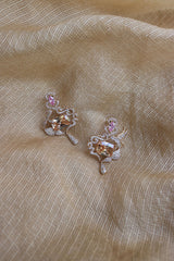 Bird Bejewelled Earrings