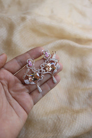 Bird Bejewelled Earrings