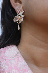 Bird Bejewelled Earrings