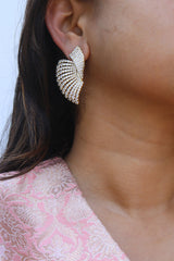 Statement AD Curve Earrings
