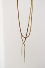 Snake Style Layer Necklace
