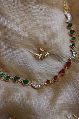 Sitara Jadau Close Neck set