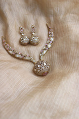 Polki Pastel Pink Kalash Set