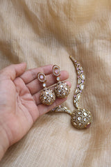 Polki Pastel Pink Kalash Set