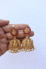 Lakshmi Circle Flowers Temple Set