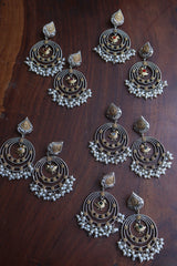 Chidiya Two Tone Chaandbali