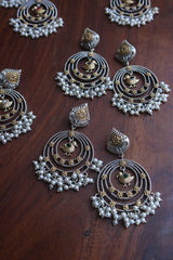 Chidiya Two Tone Chaandbali