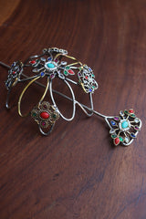 Two Tone Rustic Hair Bun