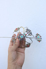 Two Tone Rustic Hair Bun