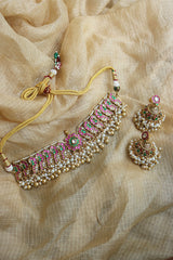 Kundan Bird Choker Set
