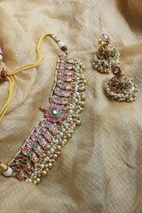Kundan Bird Choker Set