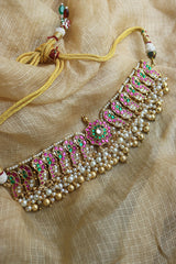 Kundan Bird Choker Set