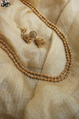 Two Layer Gold Maala Set