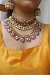 Kundan Bird Choker Set
