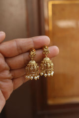 Lakshmi Coin Necklace Set(Mid-Length)