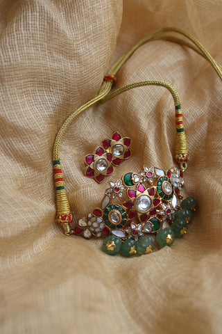 Jadau Sitara Choker Set