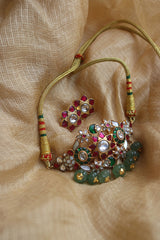 Jadau Sitara Choker Set
