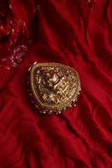 Intricate Lakshmi KumKum Box
