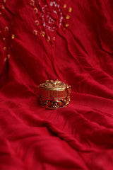 Lakshmi Oval Ornamental KumKum Box