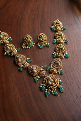 AD Peacock Kalash Set