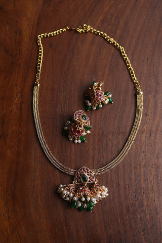 Antique Jhumka Set