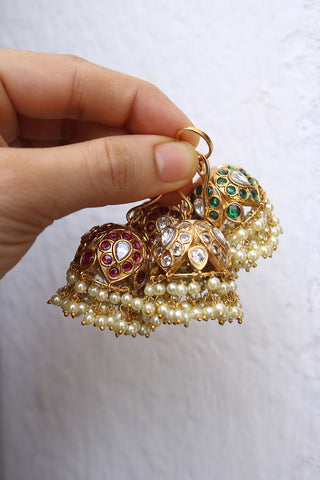 Tilak Circle Hook Jhumkas