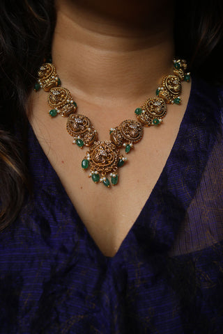 AD Peacock Kalash Set