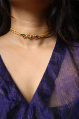 Jadau Birdie Choker Set