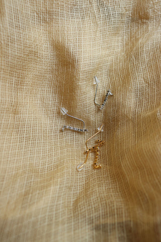 Delicate Charm Slide Earrings
