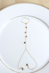 Dainty Circles Handchain