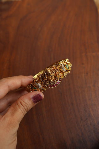 Lakshmi Peacock Openable Kada