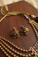 Jadau Peacock Layers set