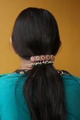 AD Ovals Buckle HairClip