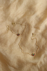 Jadau Chaand Anklet Set