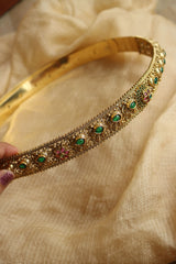 Flower Green Tilak Belt