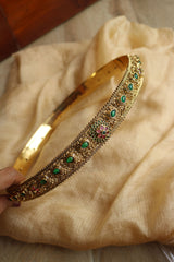 Flower Green Tilak Belt