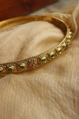 Flower Green Tilak Belt