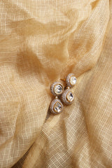 Polki AD Droplet Earrings