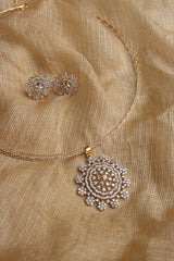 AD Flower Pendant Set